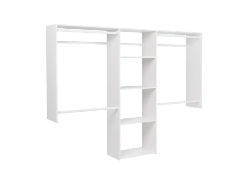 EasyFit Closet Organization System 48"-96" Adjustable Width