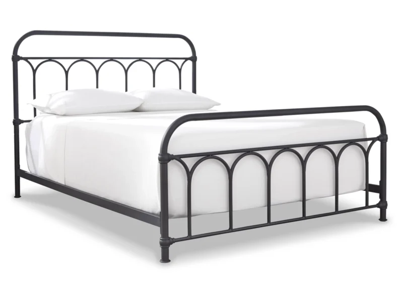 Nashburg Queen Metal Bed - Image 2